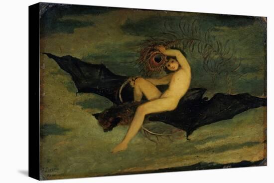 Ariel - "On the Bat's Wing Do I Fly.", C. 1826-Joseph Severn-Stretched Canvas