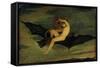 Ariel - "On the Bat's Wing Do I Fly.", C. 1826-Joseph Severn-Framed Stretched Canvas