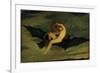 Ariel - "On the Bat's Wing Do I Fly.", C. 1826-Joseph Severn-Framed Giclee Print