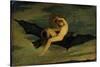 Ariel - "On the Bat's Wing Do I Fly.", C. 1826-Joseph Severn-Stretched Canvas
