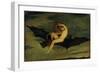 Ariel - "On the Bat's Wing Do I Fly.", C. 1826-Joseph Severn-Framed Giclee Print