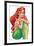 ARIEL - STYLIZED-null-Framed Poster