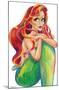 ARIEL - STYLIZED-null-Mounted Poster
