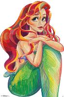 ARIEL - STYLIZED-null-Lamina Framed Poster