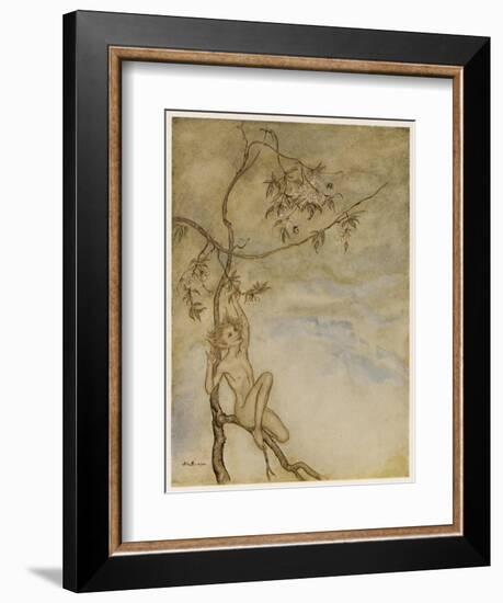 Ariel-Arthur Rackham-Framed Art Print