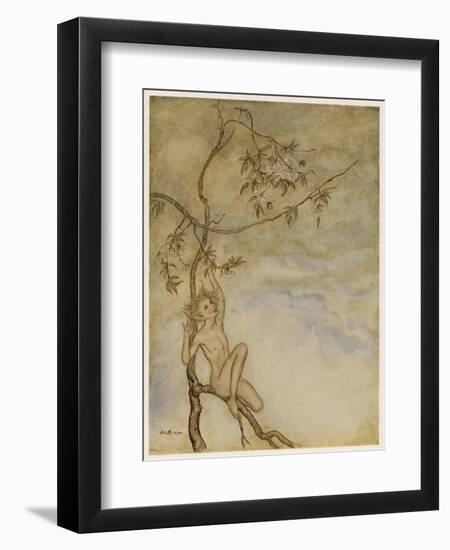 Ariel-Arthur Rackham-Framed Art Print