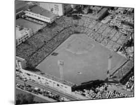 Ariels of Seals Stadium Druing Opeaning Day-Nat Farbman-Mounted Photographic Print