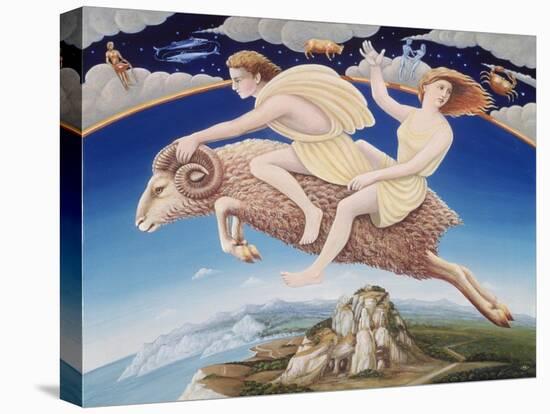 Aries, 1988-Frances Broomfield-Stretched Canvas