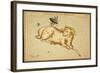 Aries Constellation, Zodiac Sign, 1825-Science Source-Framed Giclee Print