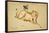 Aries Constellation, Zodiac Sign, 1825-Science Source-Framed Stretched Canvas