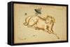 Aries Constellation, Zodiac Sign, 1825-Science Source-Framed Stretched Canvas