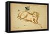 Aries Constellation, Zodiac Sign, 1825-Science Source-Framed Stretched Canvas