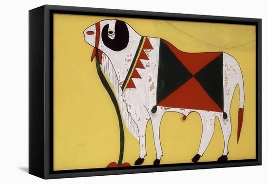 Aries "Decorated" for the Sacrifice of the Tabaski-null-Framed Stretched Canvas