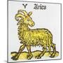 Aries the Ram, 1489-null-Mounted Giclee Print