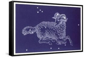 Aries-Roberta Norton-Framed Stretched Canvas