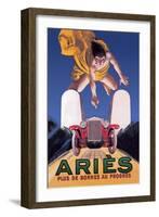 Aries-null-Framed Art Print