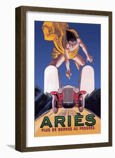 Aries-null-Framed Art Print