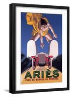 Aries-null-Framed Art Print