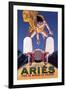 Aries-null-Framed Art Print