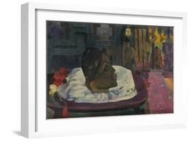 Arii Matamoe (The Royal End), 1892-Paul Gauguin-Framed Giclee Print