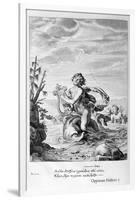 Arion Saved by a Dolphin, 1655-Michel de Marolles-Framed Giclee Print