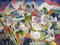 Cubist Cityscape, 1910S-Aristarkh Vasilyevich Lentulov-Giclee Print