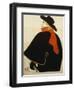 Aristide Bruant Dans Son Cabaret, 1893-Henri de Toulouse-Lautrec-Framed Premium Giclee Print
