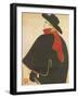 Aristide Bruant dans son cabaret-Henri de Toulouse-Lautrec-Framed Giclee Print