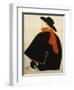 Aristide Bruant in His Cabaret, 1893-Henri de Toulouse-Lautrec-Framed Giclee Print