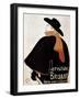 Aristide Bruant in His Cabaret-Henri de Toulouse-Lautrec-Framed Art Print