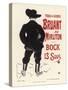 Aristide Bruant Sings at the Mirliton Paris Every Evening, and the Beer is Only 13 Sous-Henri de Toulouse-Lautrec-Stretched Canvas