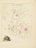 Plan de Paris par arrondissements en 1834 : Vème arrondissement Quartier de la Porte Saint-Martin-Aristide-Michel Perrot-Giclee Print