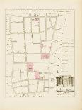 Plan de Paris par arrondissements en 1834 : IXème arrondissement Quartier de la Cité-Aristide-Michel Perrot-Giclee Print