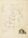 Plan de Paris par arrondissements en 1834 : VIème arrondissement Quartier du Temple-Aristide-Michel Perrot-Giclee Print