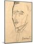 Aristide Sommati, circa 1908-Amedeo Modigliani-Mounted Giclee Print