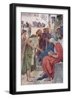 Aristides and the Citizen-William Rainey-Framed Giclee Print