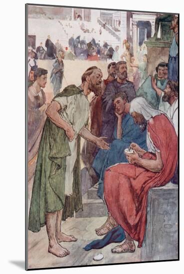 Aristides and the Citizen-William Rainey-Mounted Giclee Print