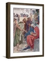 Aristides and the Citizen-William Rainey-Framed Giclee Print