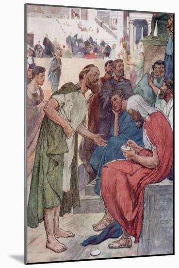 Aristides and the Citizen-William Rainey-Mounted Giclee Print