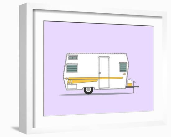 Aristocrat Camper-Annie Bailey Art-Framed Art Print