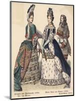 Aristocratic Dress 1694-null-Mounted Art Print