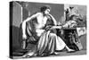 Aristotle (384-322 B), Ancient Greek Philosopher and Scientist, C1886-null-Stretched Canvas