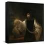 Aristotle (384-322 BC) with a Bust of Homer, 1653-Rembrandt van Rijn-Framed Stretched Canvas
