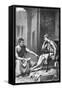 Aristotle (384-322 BC)-Jean Leon Gerome Ferris-Framed Stretched Canvas