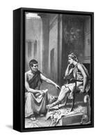 Aristotle (384-322 BC)-Jean Leon Gerome Ferris-Framed Stretched Canvas
