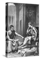 Aristotle (384-322 BC)-Jean Leon Gerome Ferris-Stretched Canvas