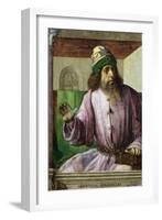 Aristotle, Ancient Greek Philosopher and Scientist, C1470-C1504-Pedro Berruguete-Framed Giclee Print