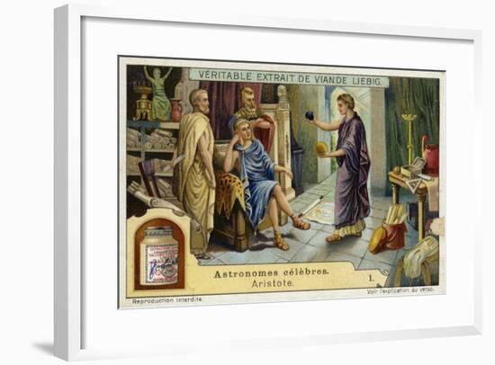 Aristotle, Ancient Greek Philosopher and Scientist-null-Framed Giclee Print