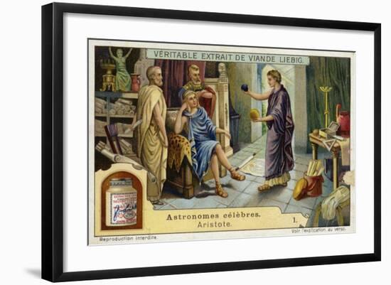 Aristotle, Ancient Greek Philosopher and Scientist-null-Framed Giclee Print
