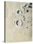 Aristotle and Eudoxus (B/W Chalk on Grey Paper)-James Nasmyth-Stretched Canvas